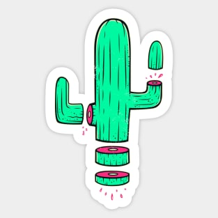 Cactus Meat Sticker